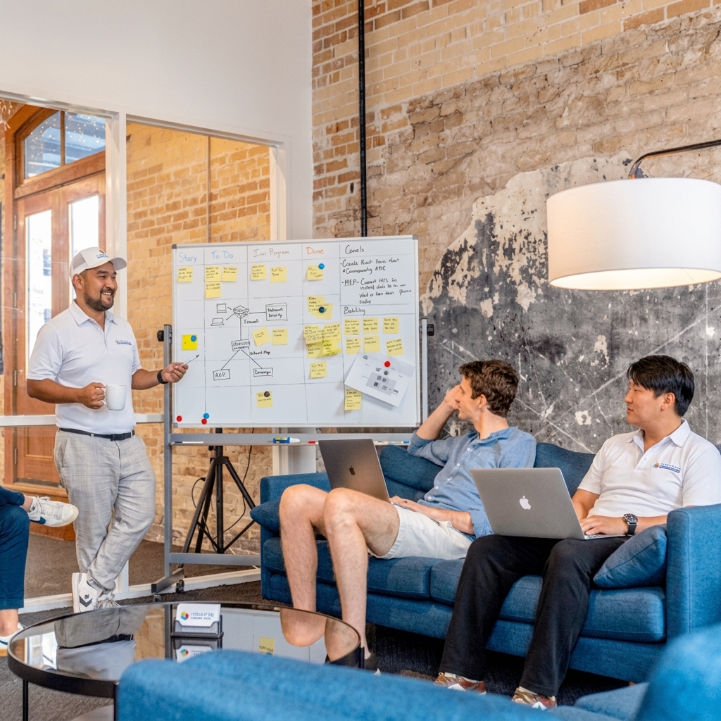 Little IT Co team at work